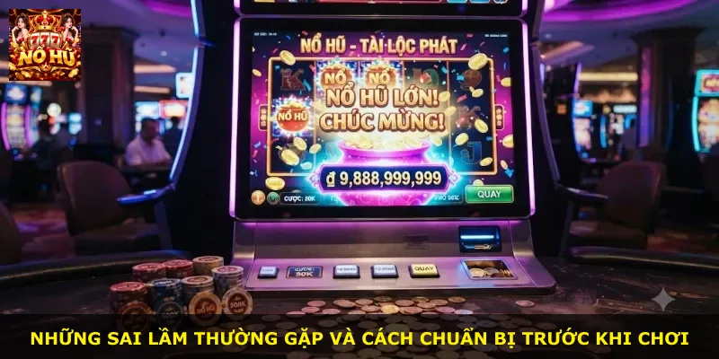 Những sai lầm thường gặp và cách chuẩn bị trước khi chơi
